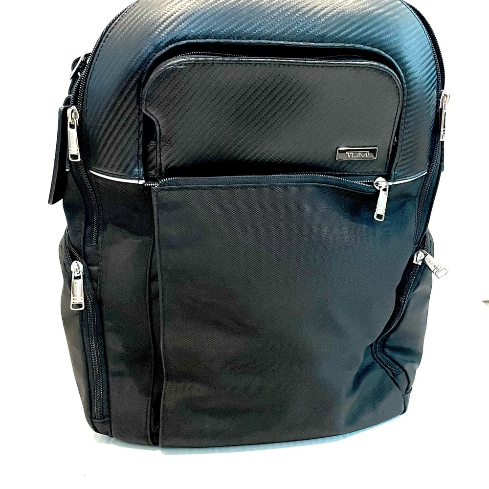 TUMI Alpha Luxury Travel Backpack Black - Picture 4 of 13